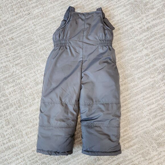 Carter's girls snow bibs gray size 3T - Picture 9 of 10